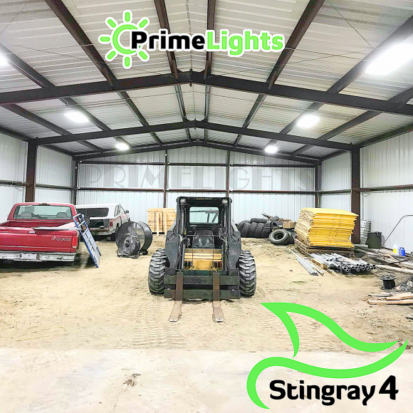 4ft. LED 6 Lamp T8 STINGRAY 6XL GEN 2.0: Brighter, Most Efficient, Sleeker - Clear LEDs - With 90 Minute Emergency Battery Backup 21,600 lumens