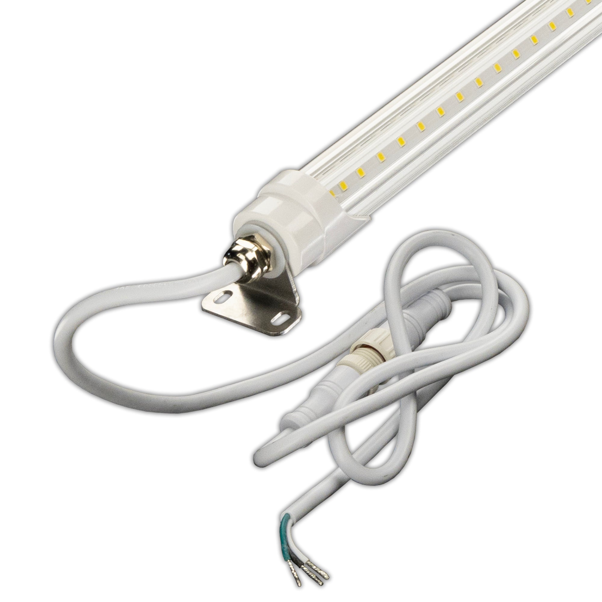 5FT Refrigerator Light LED Tube 22W, 3960LM, 5000K Screw Mount Direct Wire